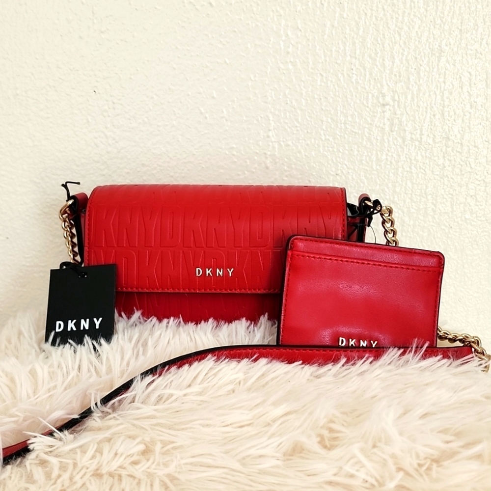 DKNY Sina Mini Crossbody with Card Holder